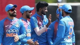 भारत की जीत में चमके नवदीप सैनी, सीरीज पर 1-0 से बढ़त